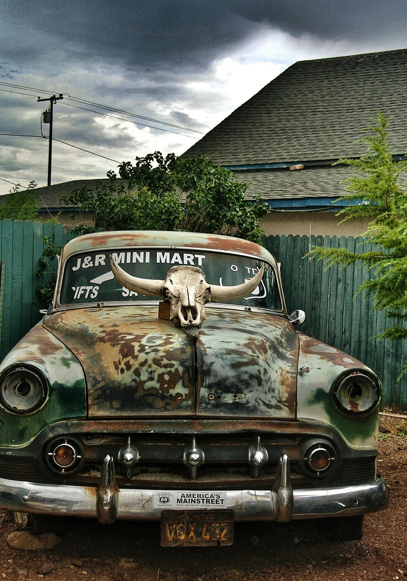 america mainstreet vintage car