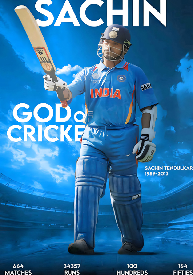 sachin god of cricketers