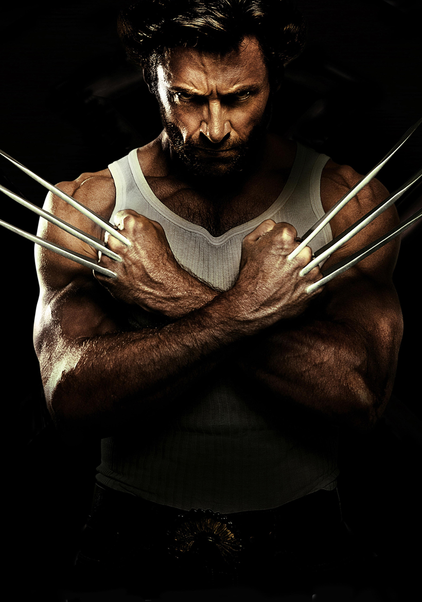 xman with logan claws