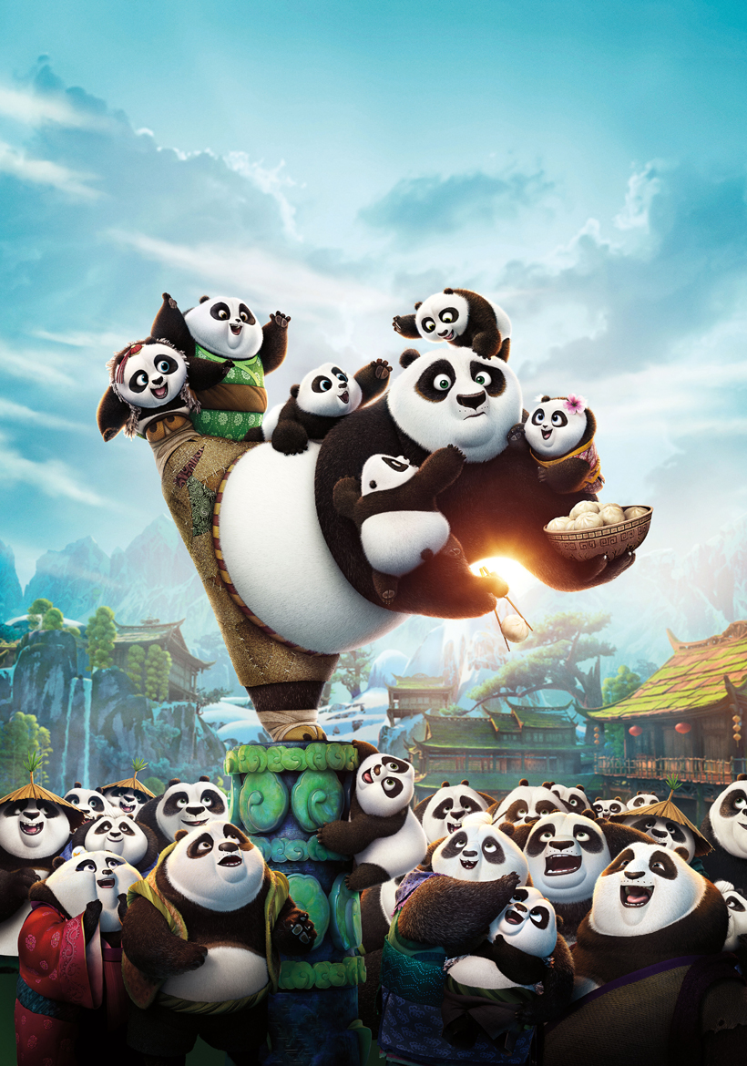 animated kung fu panda 3