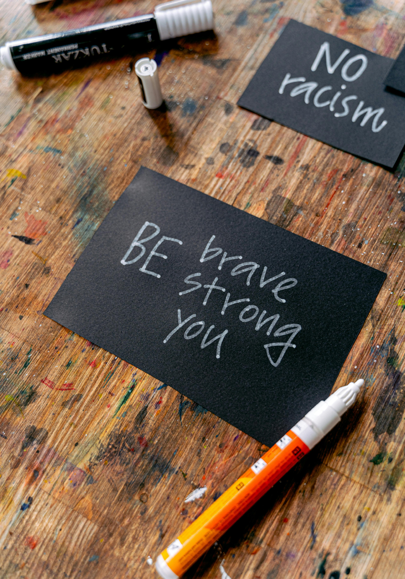 be brave strong you