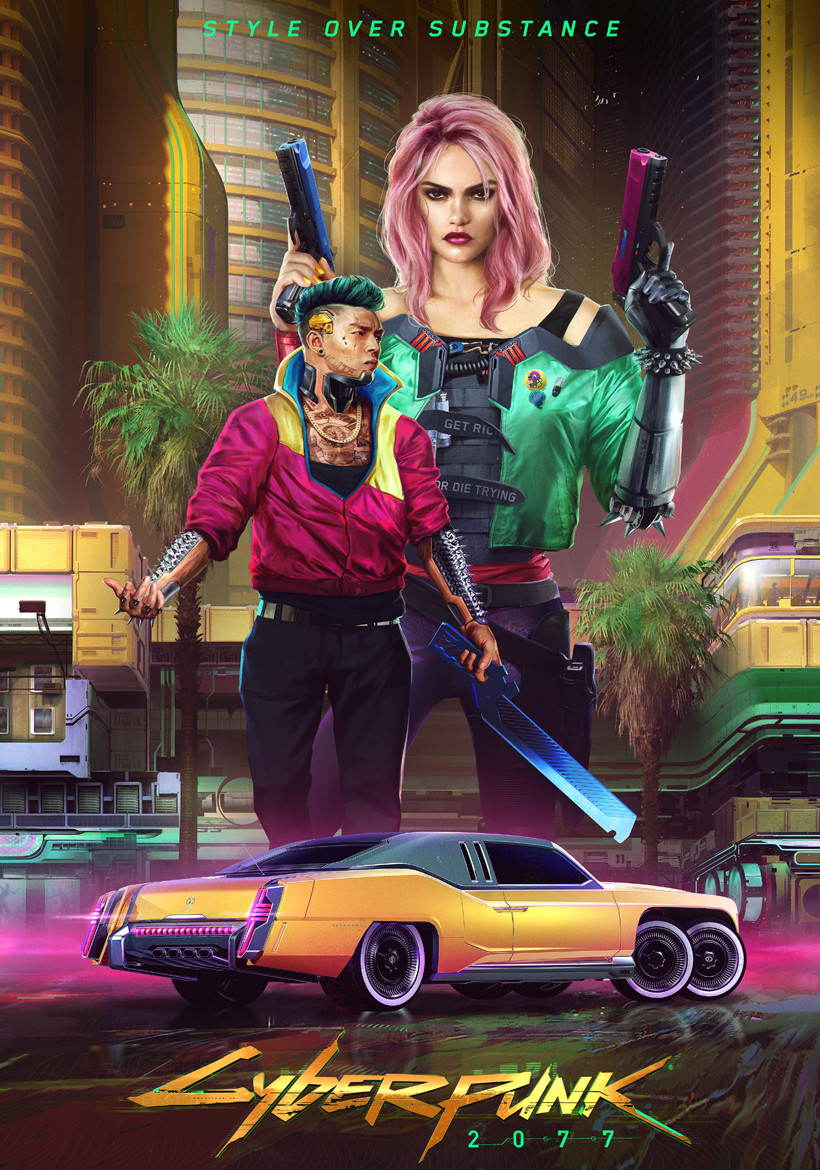 cyberpunk 2077 fighting video game