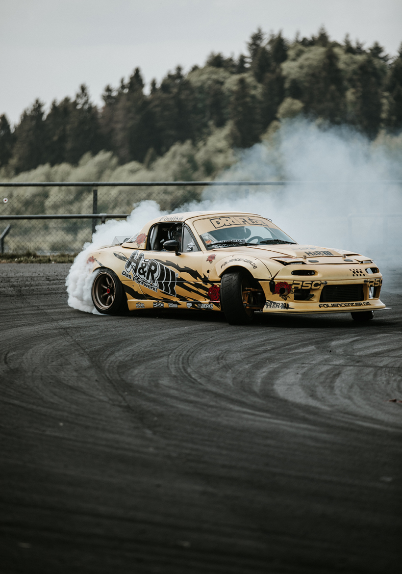 drift racing sports car