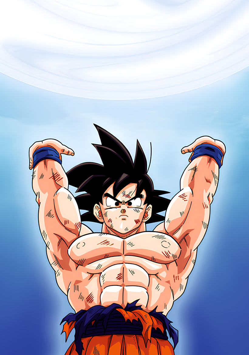 goku the body transformation