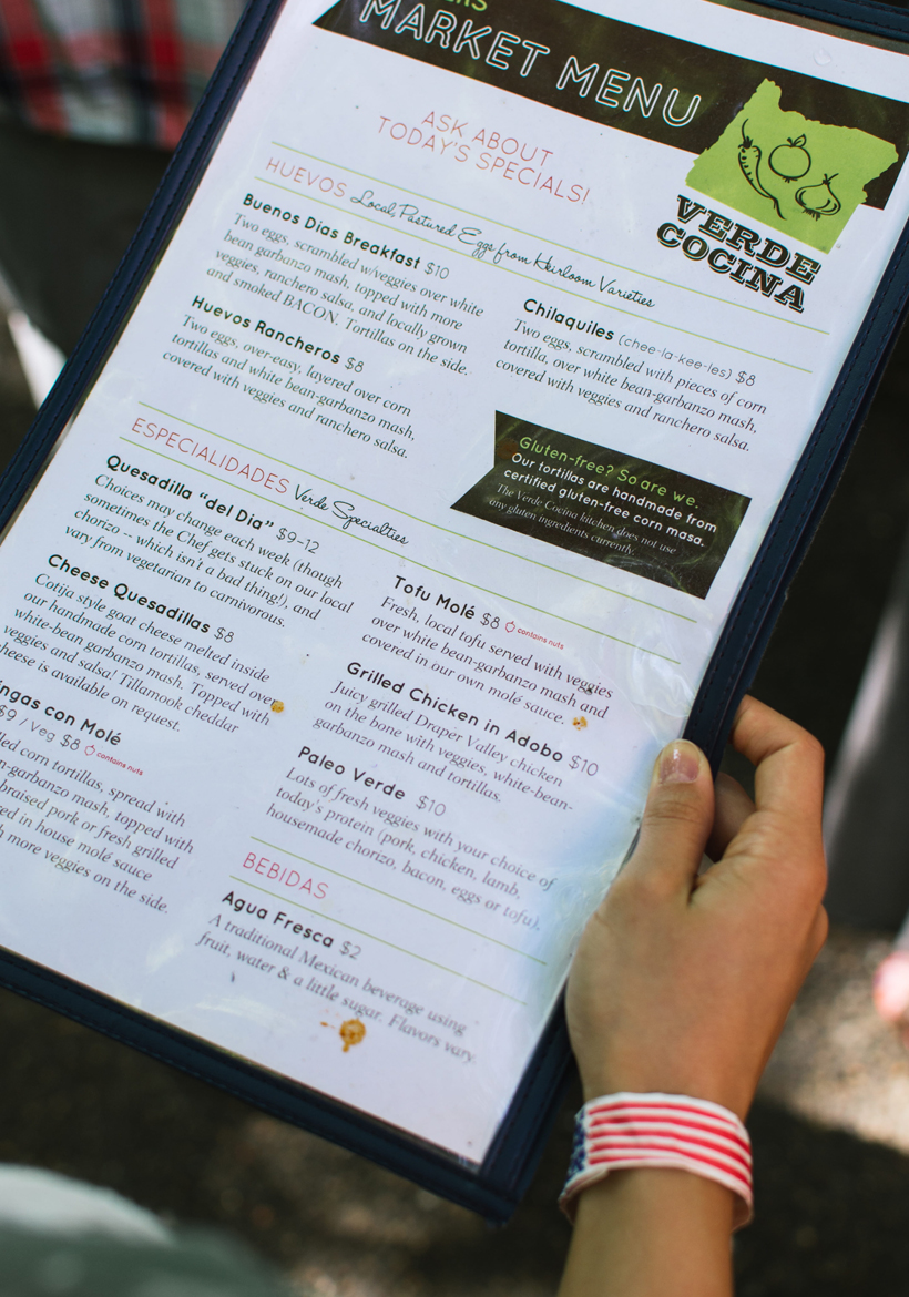 handmade print restaurant menu with stylish design