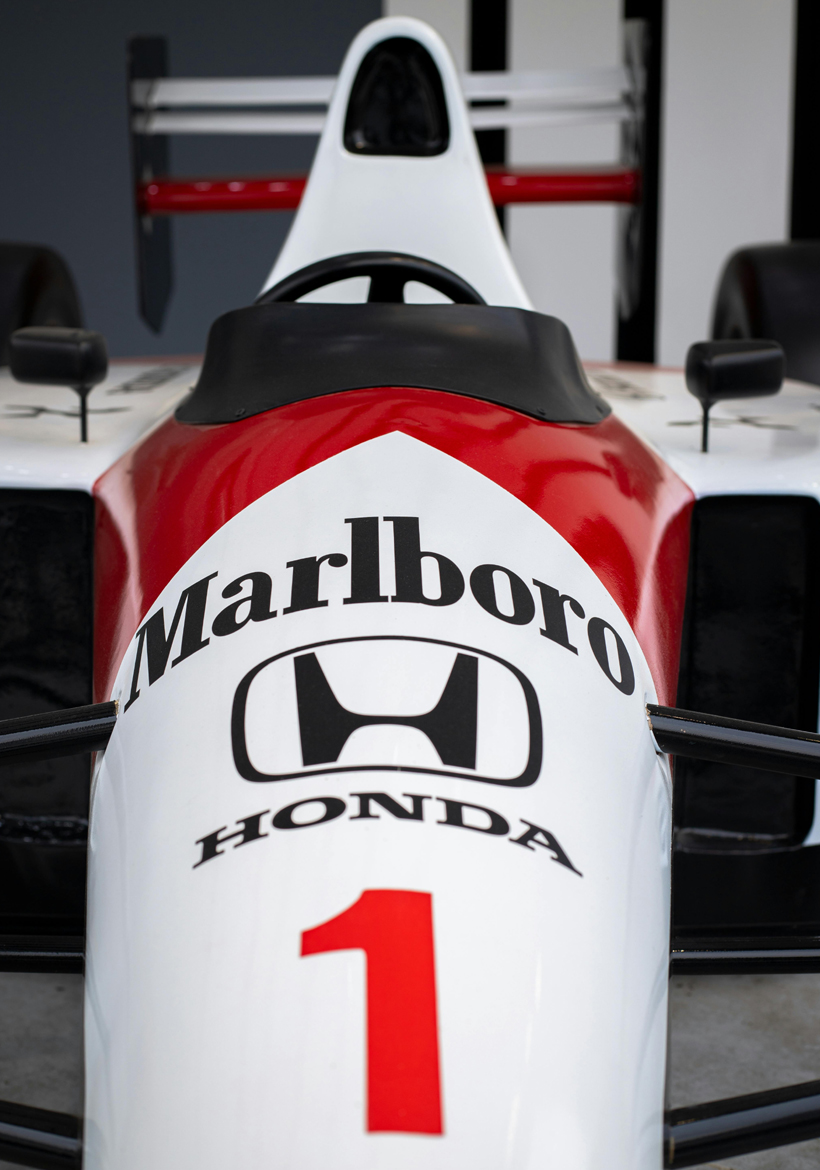 pearl white focus view marlboro honda f1 car