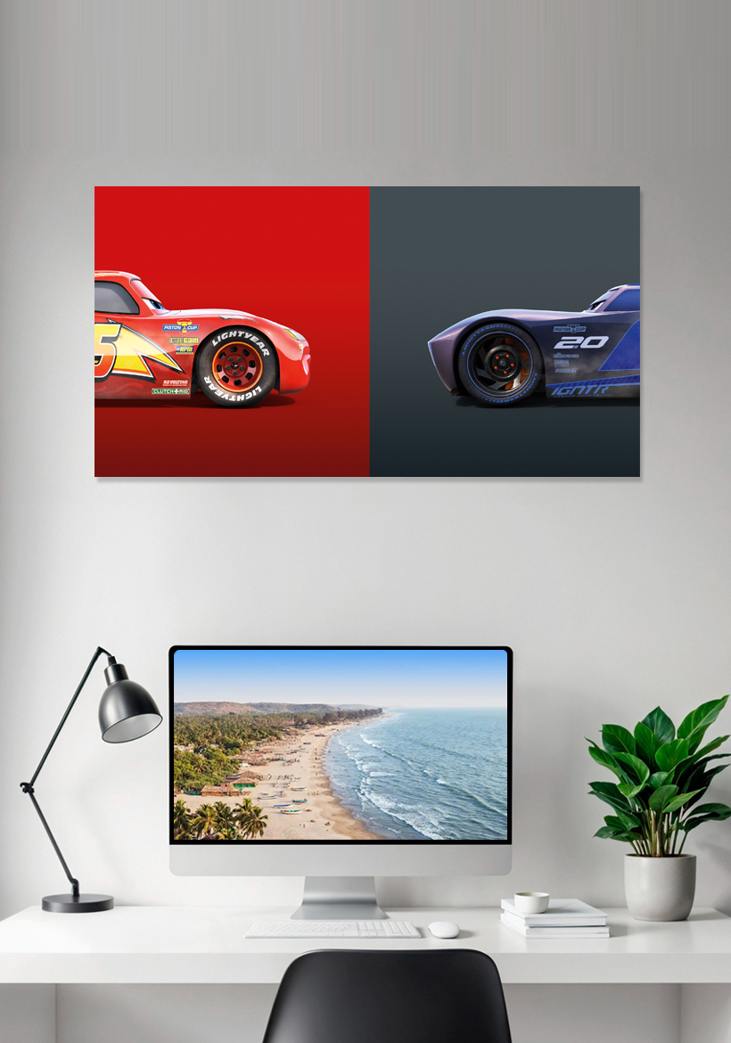 mcqueen vs jackson storm cars
